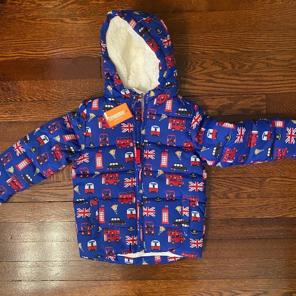 Gymboree Jackets & Coats Gymboree London Calling Toddler Puffer